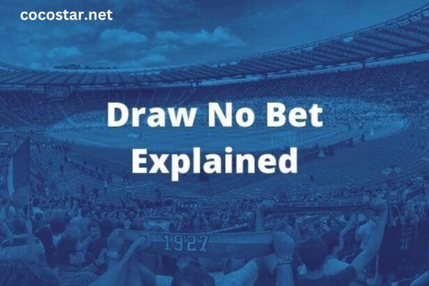 What Does Draw No Bet Mean