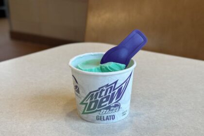 Taco Bell Baja Blast Gelato