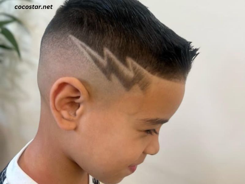 Short Fade Little Boy Haircuts