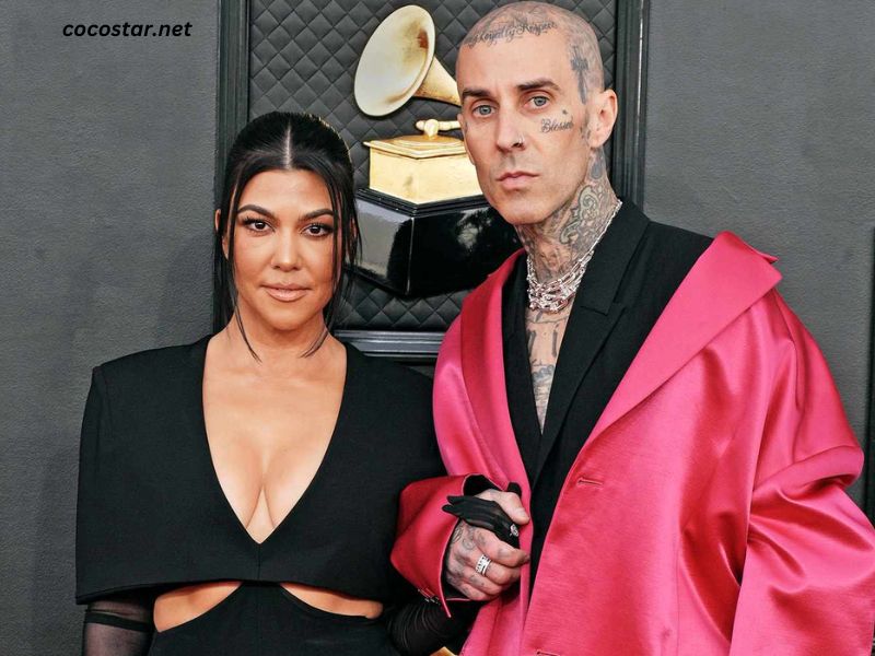 Kourtney Kardashian and Travis Barker